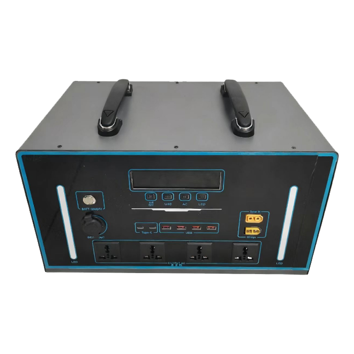 Ac Outdoor Power - AC 2000W 2500W Lifepo4 Batterij MPPT
