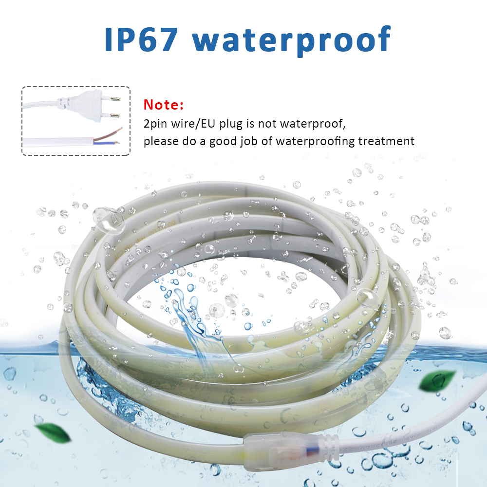 220 V IP67 Waterdichte COB Led - Outdoor Power Strip Weatherproof recensie en prijs