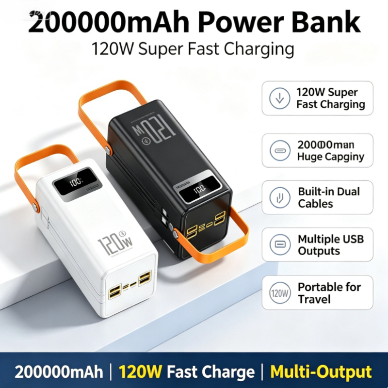 120W snellader powerbank 50000 - Outdoor Power Adapter Usb C recensie en prijs
