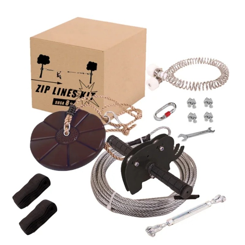 30m populaire outdoor zipline  - Outdoor Power Tool Kit recensie en prijs