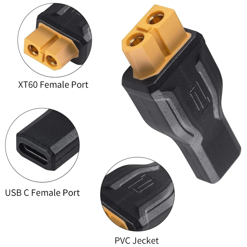 USB C naar XT60 Adapter Conver - Outdoor Power Adapter Usb C recensie en prijs